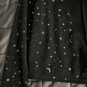Moon & Star Print Cardigan